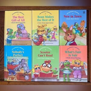 The Muppets kids books | set of 6 Jim Henson’s Muppets Values to Grow On